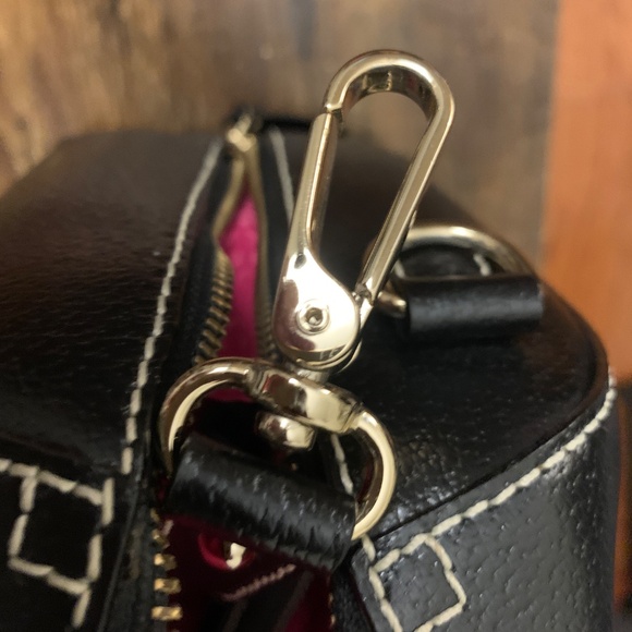 Kate Spade Black Leather Structured Doctor Bag - Like New! - Picture 11 of 15